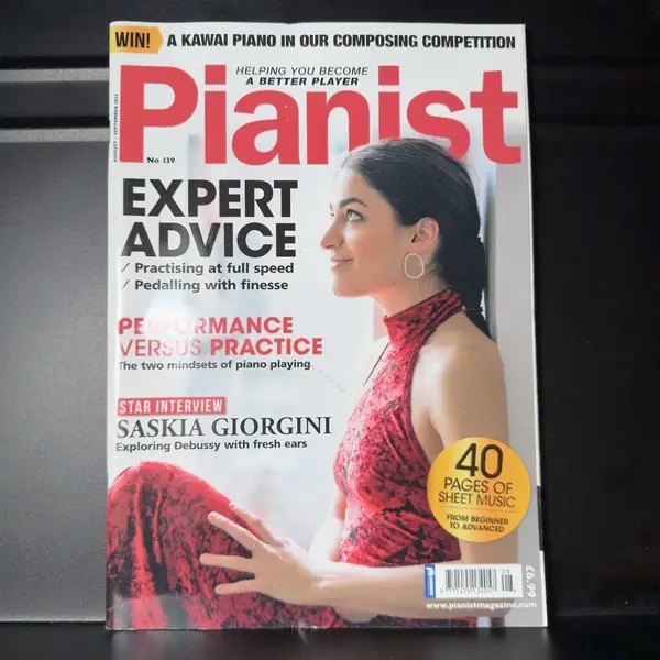 Pianist magazine Saskia Giorgini Expert advice Performance vs Practice #139