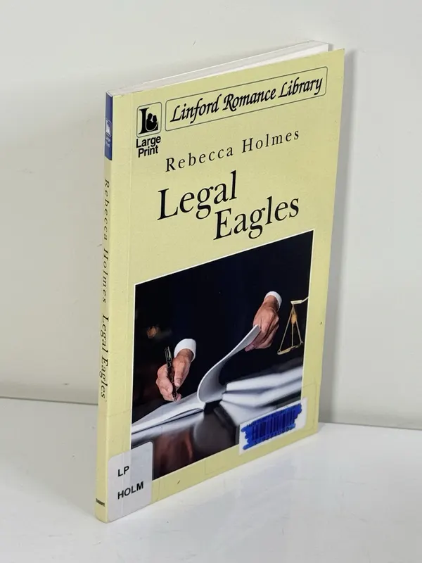 Rebecca Holmes Legal Eagles (2020, Paperback) Large Print