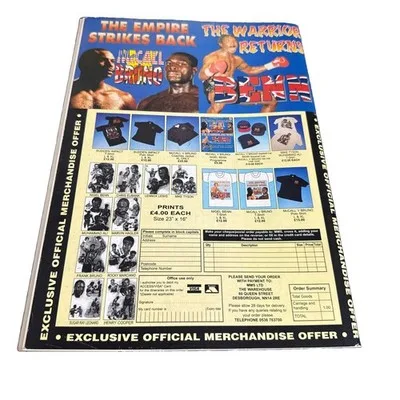 Boxing Monthly Frank Bruno July 1995 Holyfield Bowe – photo 2