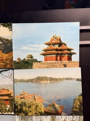 10xVintage China Beijing Peking Postcards Great Wall Forbidden City Scenic Views – photo 2