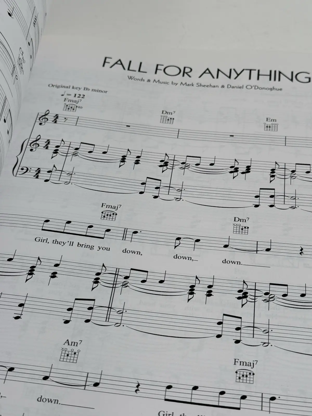 The Script Vocal/Piano 2008 Collection Songbook Basic Guitar Chords – photo 8