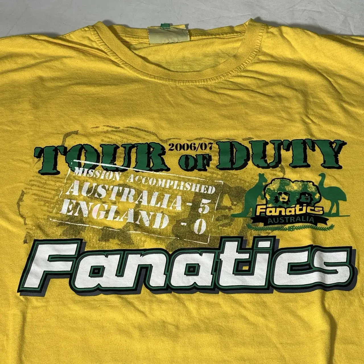 Australian Cricket Team Fanatics Tour T-Shirt England Australia 2008/09  5-0 – photo 10
