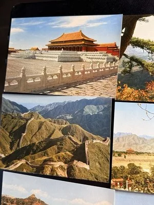 10xVintage China Beijing Peking Postcards Great Wall Forbidden City Scenic Views – photo 5