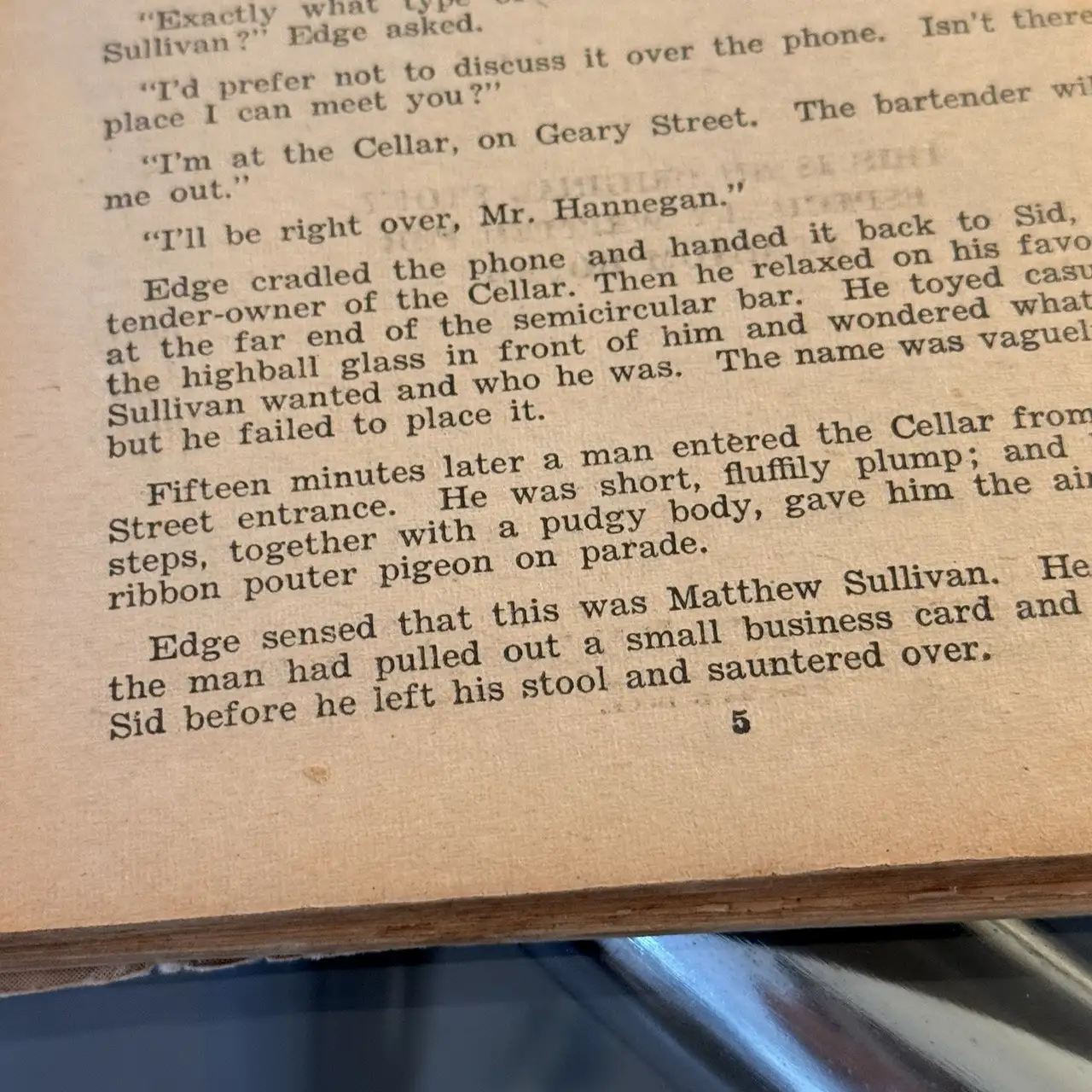 And Incidentally Murder Phantom Books 1954 B.E.Lovell – photo 8