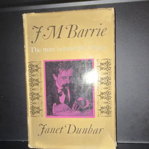 Janet Dunbar J.M. Barrie: The Man Behind the Image HC w/ Dust Jacket (1970)