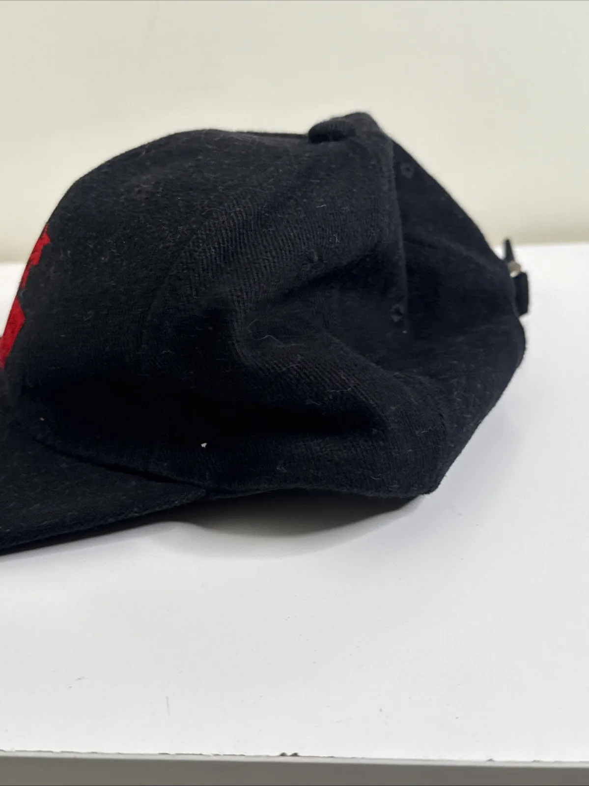 Stolichnaya Lemon Ruski Black Baseball Cap Vintage Original Rare – photo 2