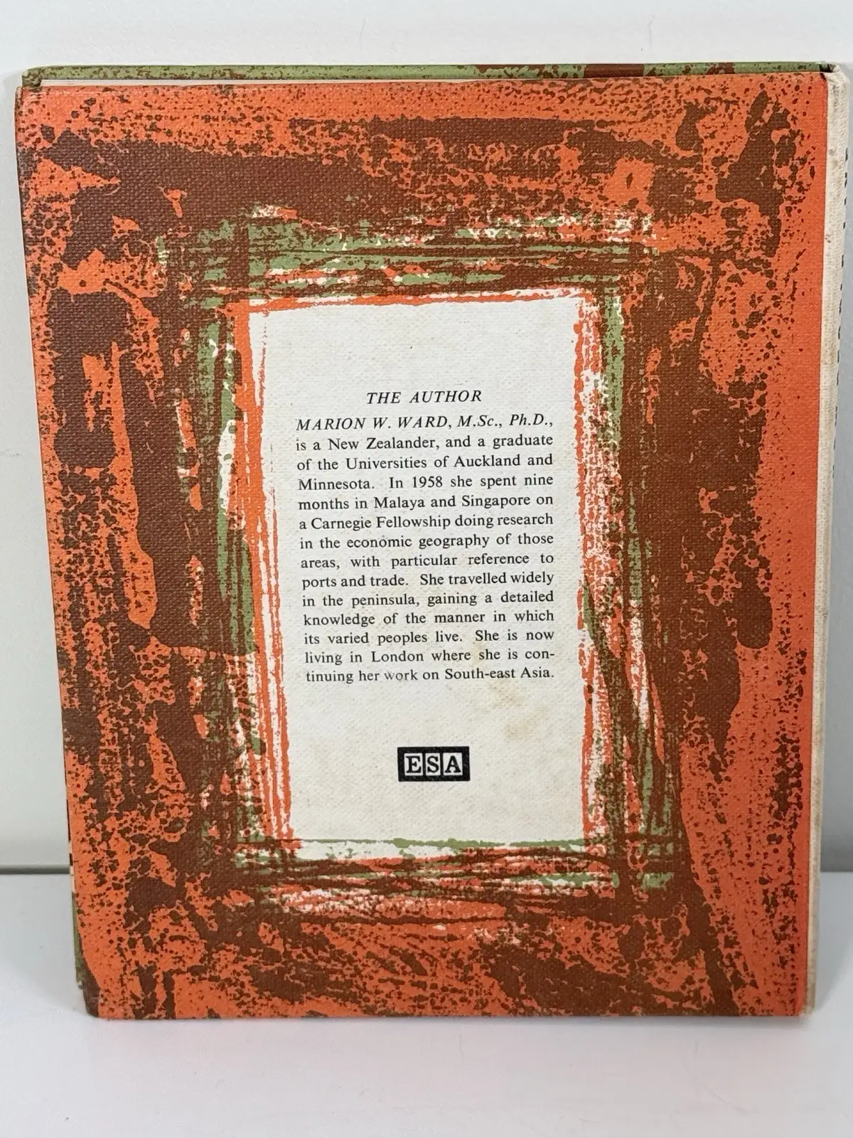 Marion W. Ward How People Live: Malaya and Singapore Illustrated Hardcover ESA – photo 2