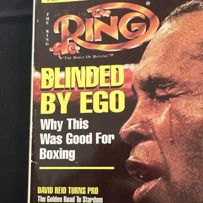 the ring magazine july 1997 boxing issue "blinded by ego" sugar ray leonard – photo 3