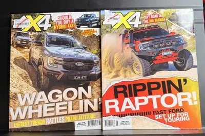 Bundle 4x4 Australian Magazine Bundle Raptor Ranger Hybrid 4x4 2025 2026