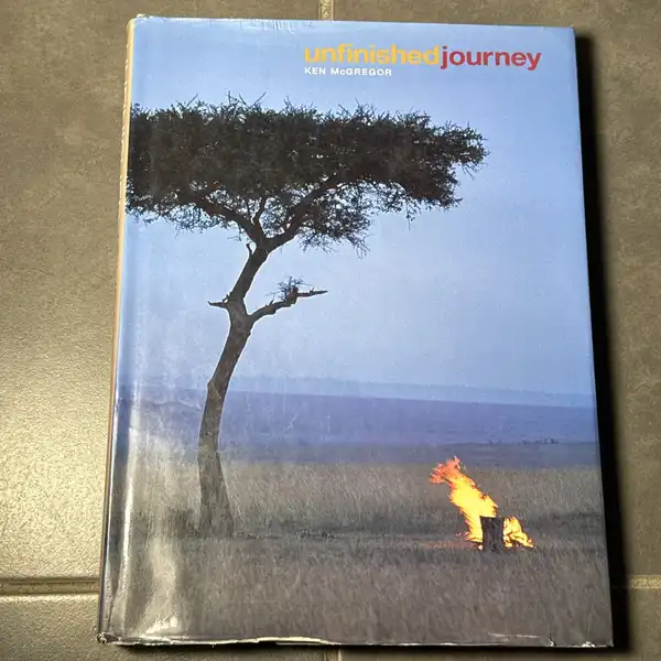 UNFINISHED JOURNEY KEN MCGREGOR ART ILLUSTRATED REFERENCE BOOK Hardcover Dust Ja