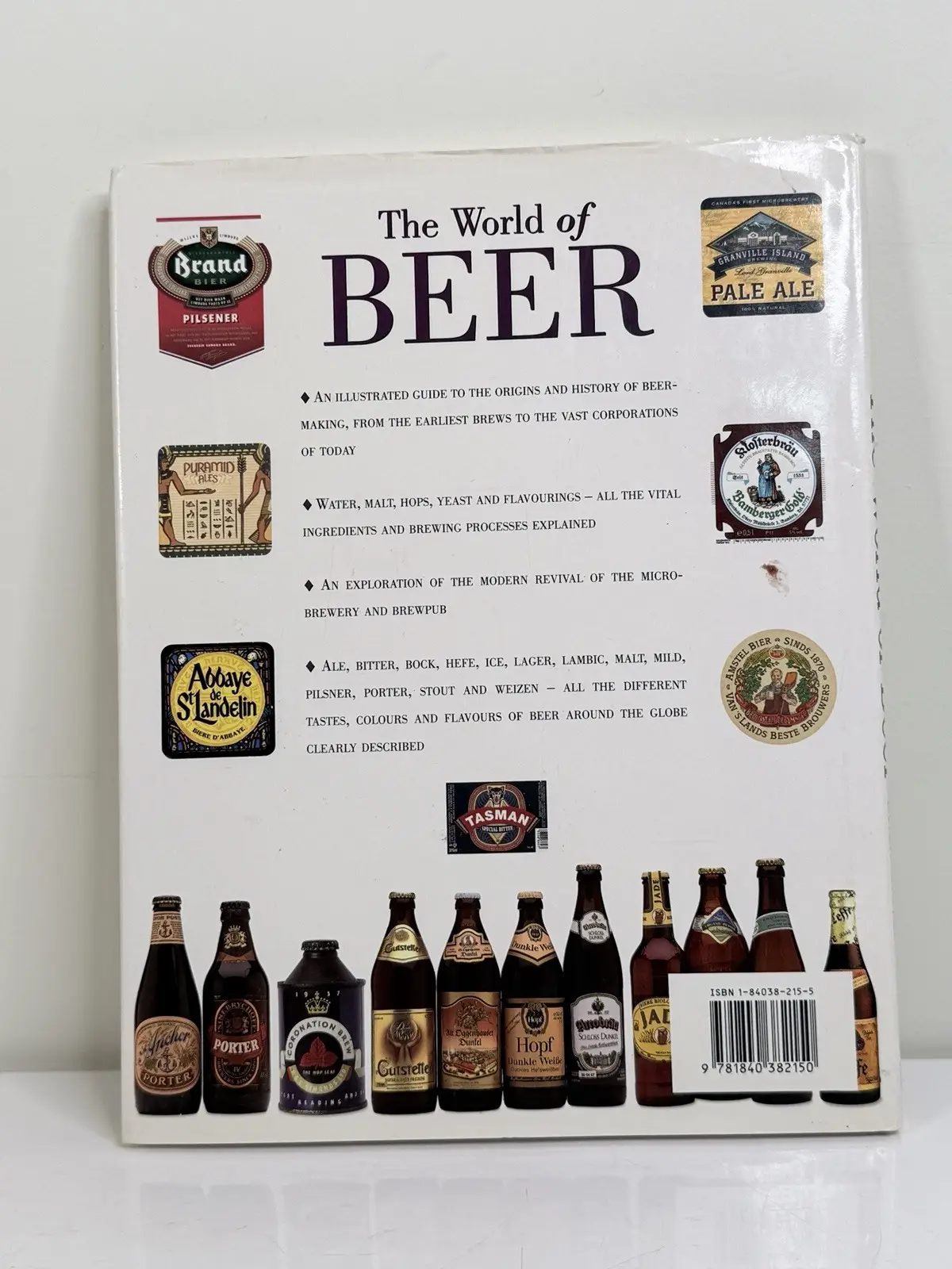 Brian Glover The World of Beer (Hermes House 1999) Illustrated Hardcover – photo 3