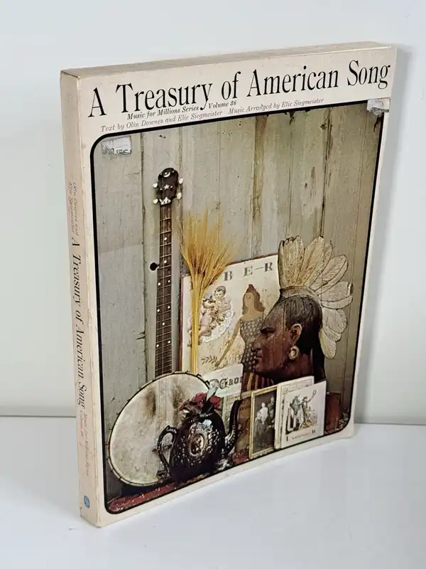 A Treasury of American Song 2nd Ed Revised & Enlarged Piano/Voice Book Vol 36