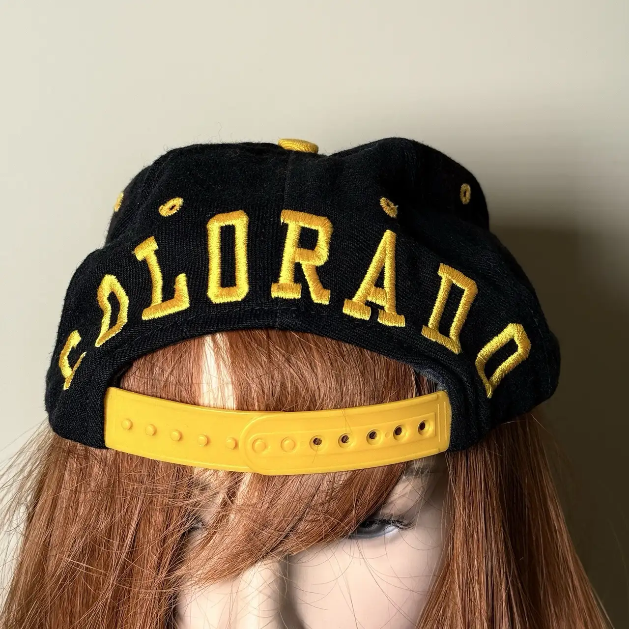 University Of Colorado (CU) Boulder  Snap Back Massive Spell Out Aged Hat Cap – photo 6
