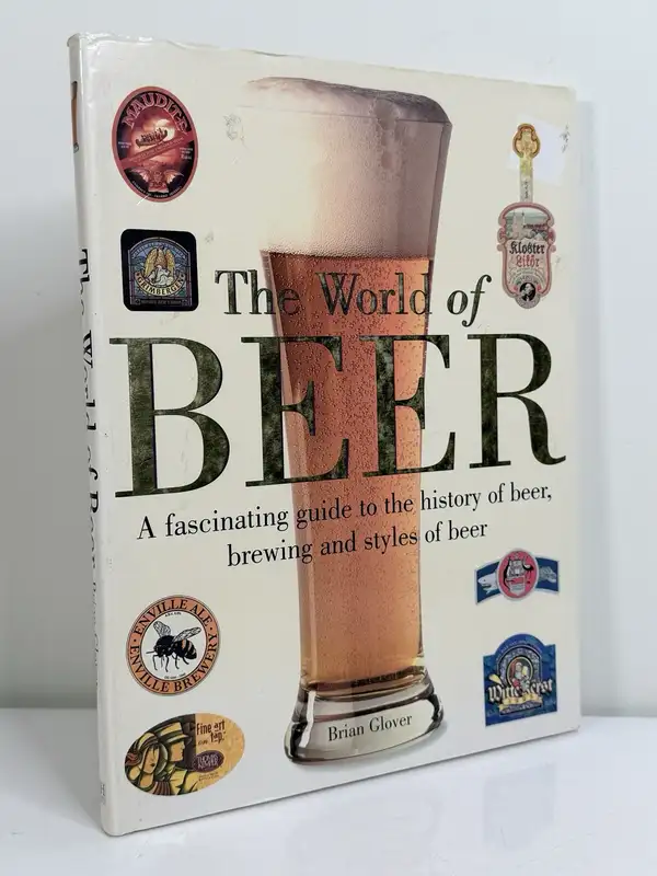 Brian Glover The World of Beer (Hermes House 1999) Illustrated Hardcover