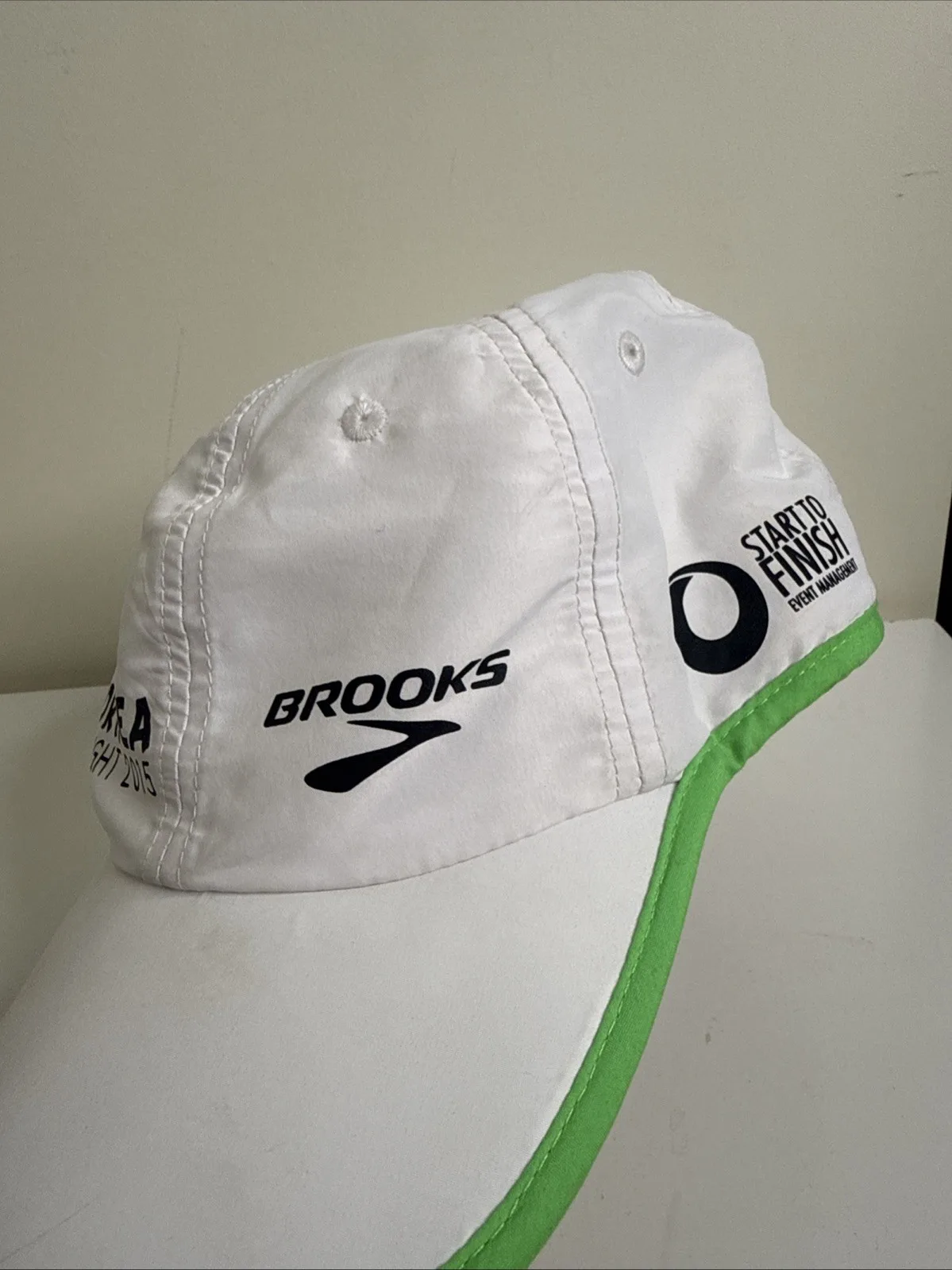 Portsea Twilight Victoria Running Cap White Green – photo 3