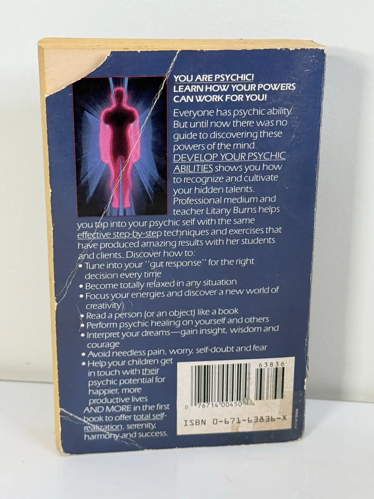 Develop Your Psychic Abilities by Litany Burns (Paperback) Pocket Nonfiction – photo 2