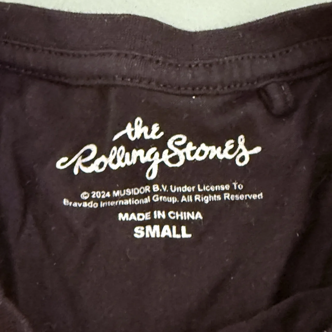 Rolling Stones Small Men’s T Shirt Voodoo Lounge 1994 Made In 2024 Musidor – photo 3
