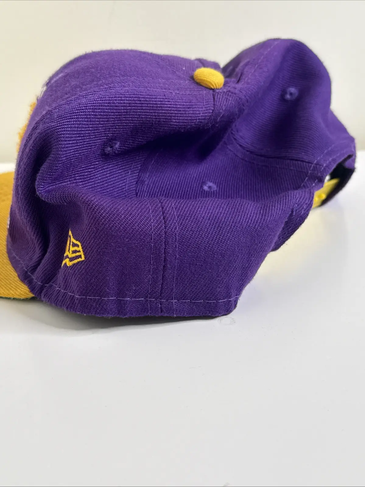 Old Los Angeles Lakers Cap Hardwood Classics Aged Retro Design – photo 2
