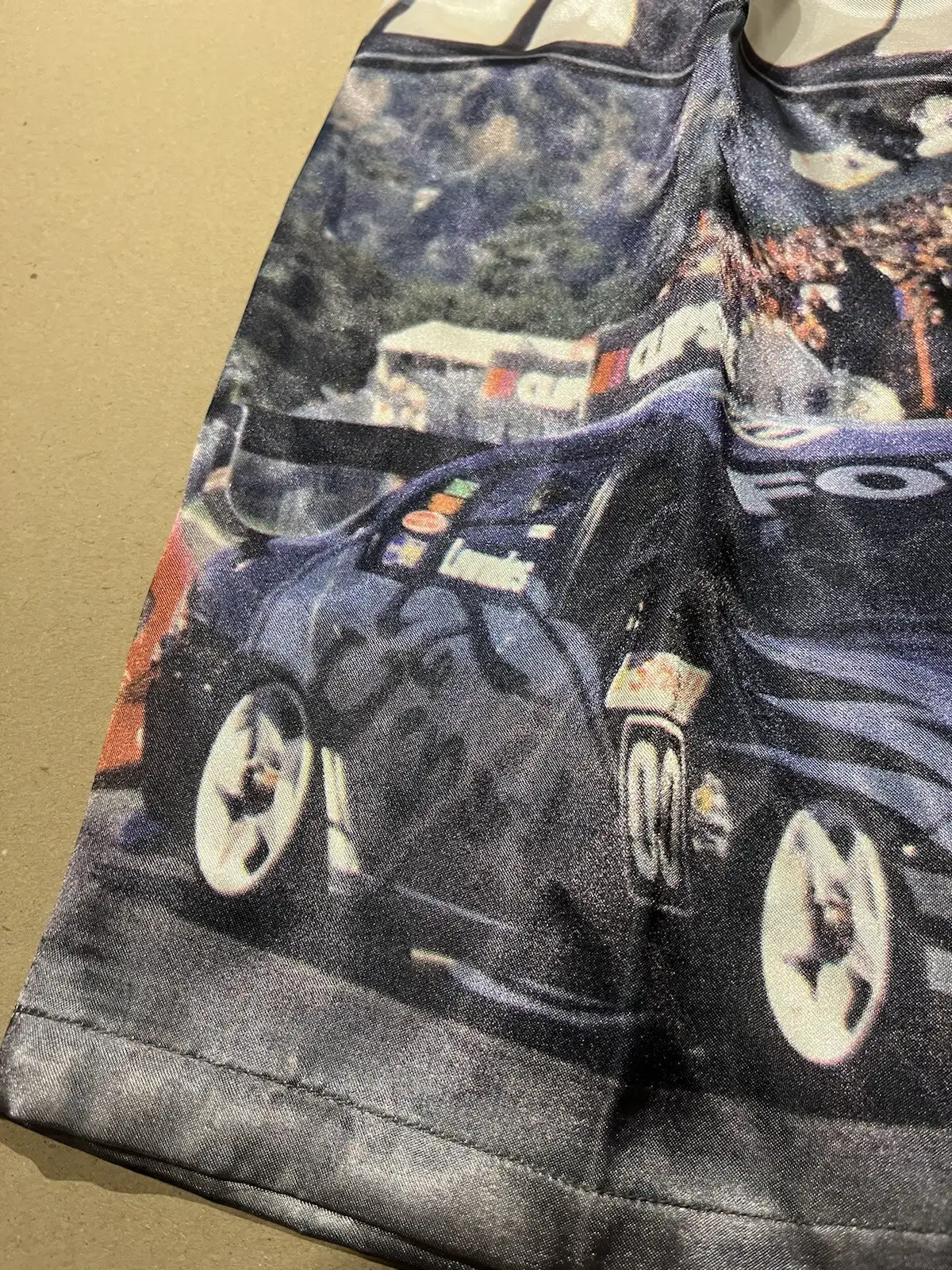 New deadstock Satin boxers mens CLIPSAL 500 V8 supercars 85-90cm 30/32 Blue – photo 7