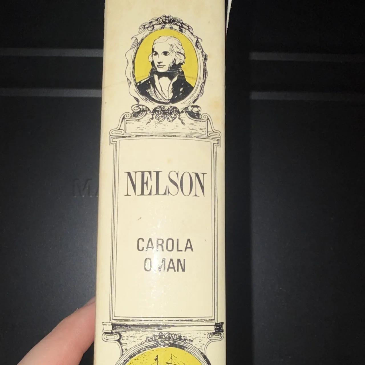 Carola Oman Nelson (1967 Hardcover) Reprint Society Reprint Dust Jacket – photo 2