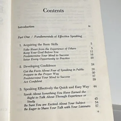 The Quick and Easy Way to Effective Speaking by Dale Carnegie (1962, Hardcover) – photo 6