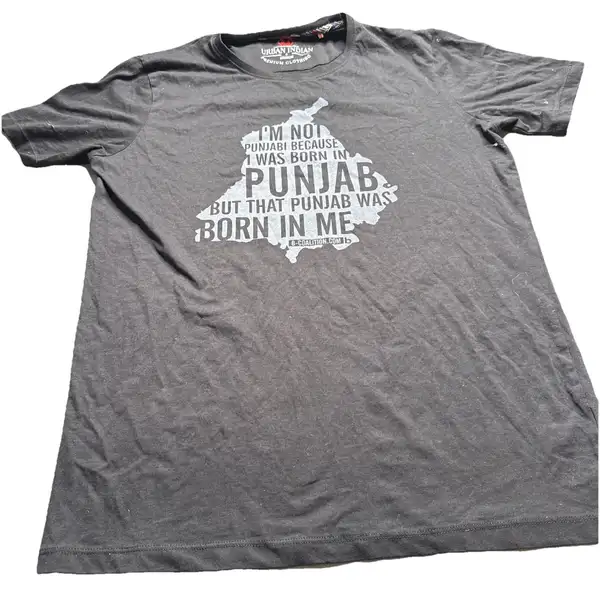 Urban Indian Punjab Punjabi T-shirt Medium