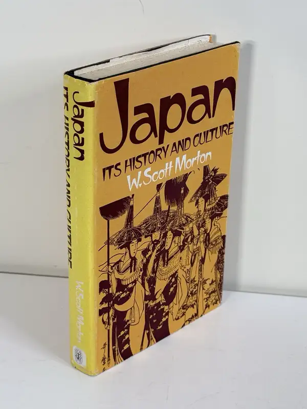 Japan: Its History and Culture W. Scott Morton Hardcover Dust Jacket BCE