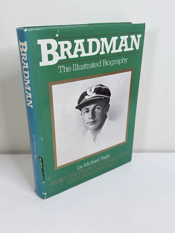 Michael Page Bradman: The Illustrated Biography (1983 HC) Illus DJ 376p