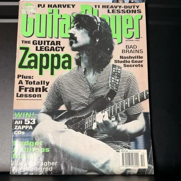 Vintage Guitar Player Magazine Frank Zappa Special 11 Heavy Duty Lessons