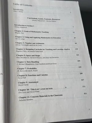 Kluwer International Handbook of Mathematics Education Part 2 Vol 4 (1996 HC) – photo 8