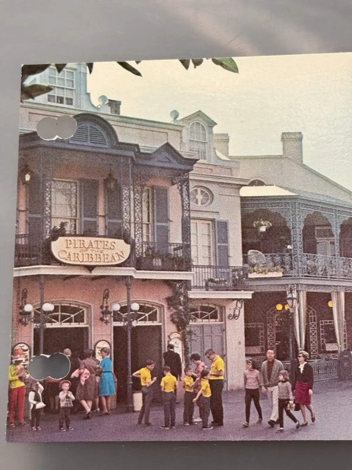 Disneyland New Orleans Panorama Pirates of the Caribbean Postcard DT-35948-C – photo 2