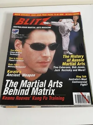 BLITZ Australasian Martial Arts Magazine Vol 13 No 6 Keanu Reeves Matrix – photo 3