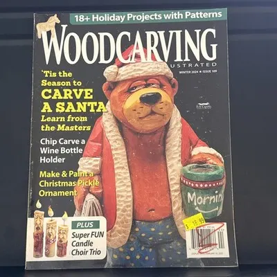 Woodcarving Illustrated Carve A Santa Winter 2024 Issue 109