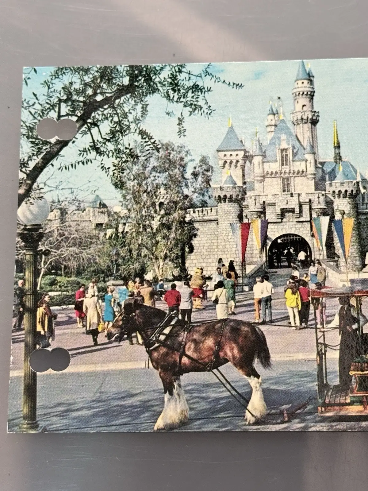 Disneyland Sleeping Beauty Castle Fantasyland Postcard Anaheim CA DT-35924-C – photo 2
