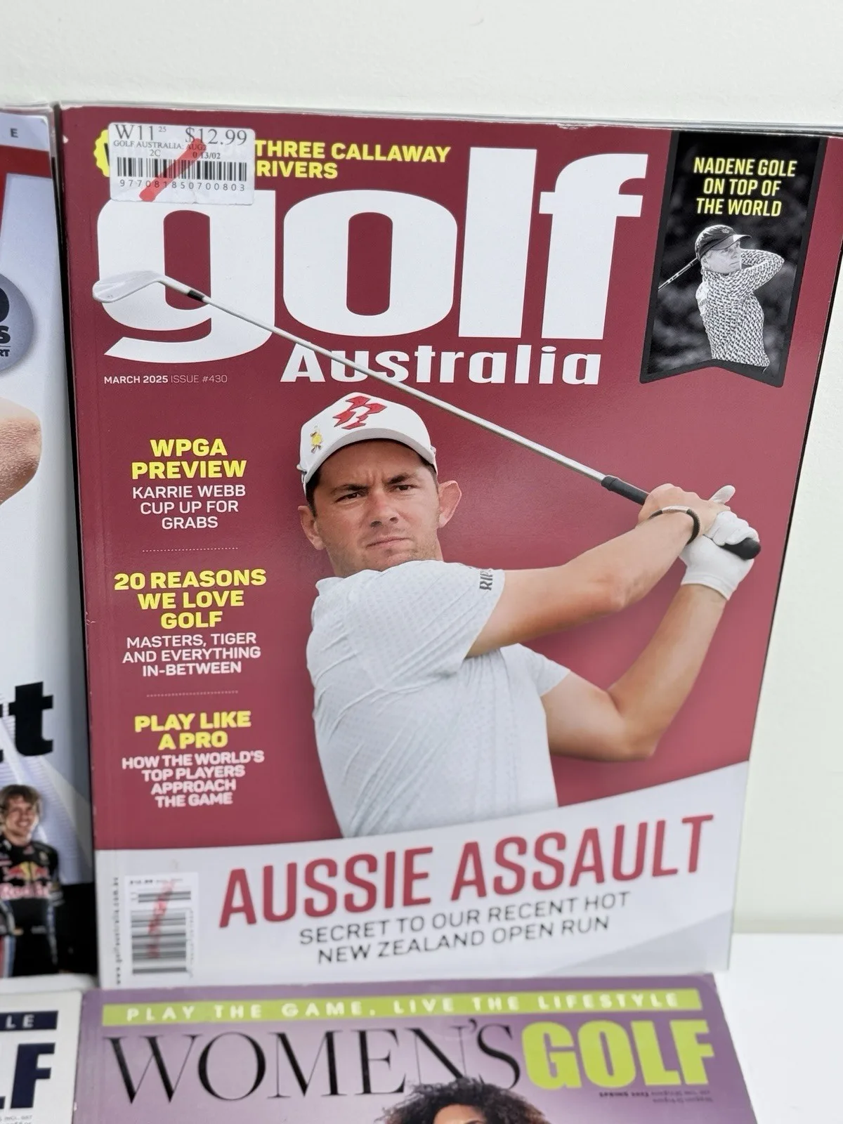 Golf magazine bundle x 4 Adam Scott Lilia Vu Troy Cherie Mullins – photo 3