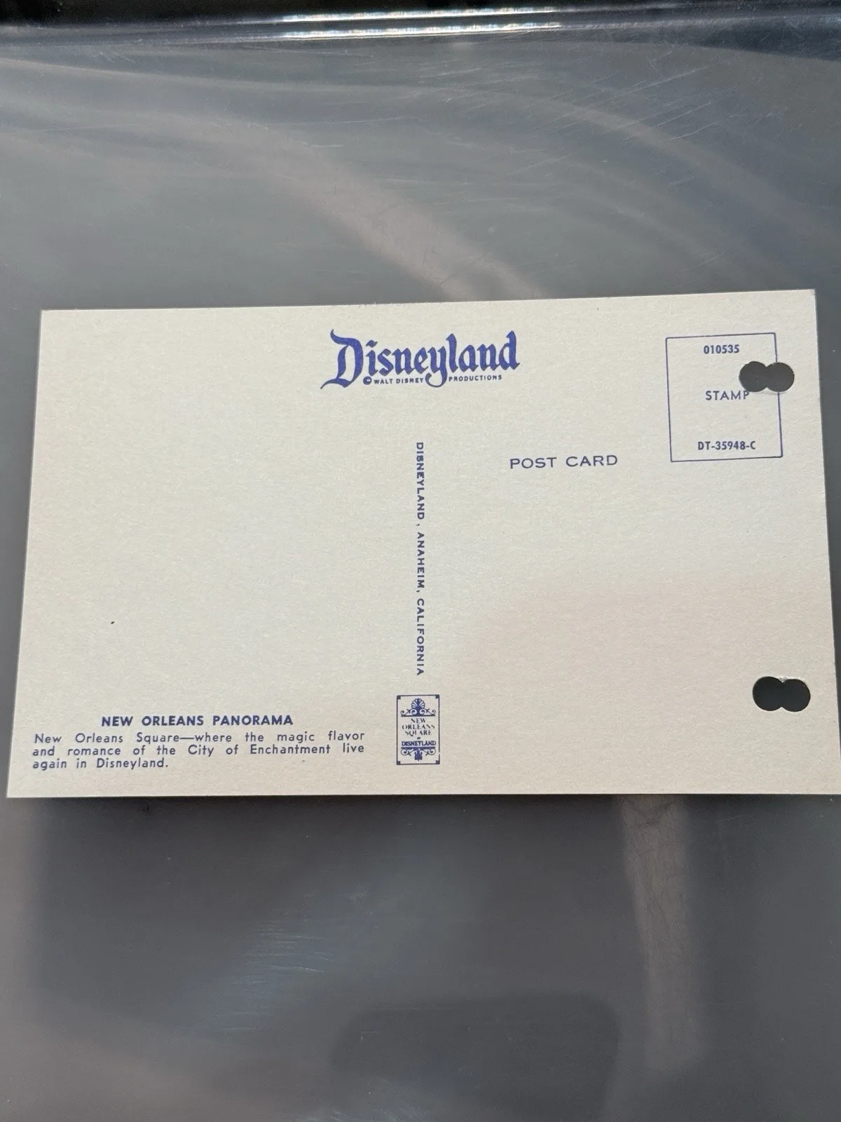 Disneyland New Orleans Panorama Pirates of the Caribbean Postcard DT-35948-C – photo 4
