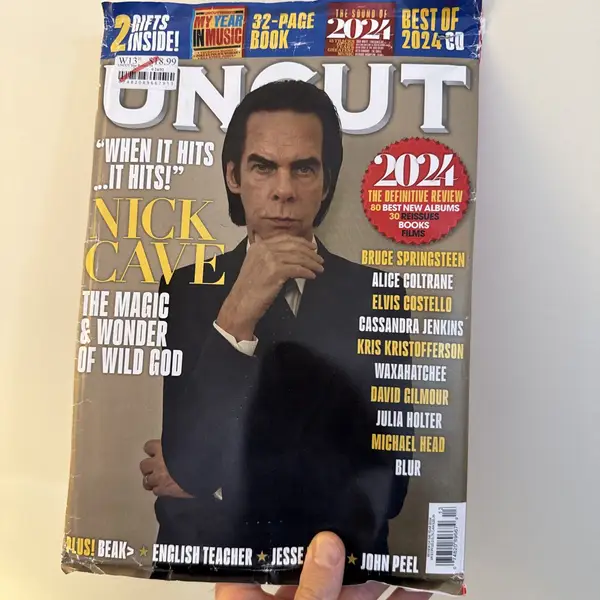 UNCUT Magazine Nick Cave Review Of The Year 2024 With Best Of CD New Sealed