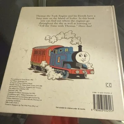 Tell the Time with Thomas by Christopher Awdry - Novelty Book – photo 2