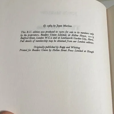 The Peterloo Massacre by Joyce Marlow (1970, Hardcover) Dust Jacket – photo 3