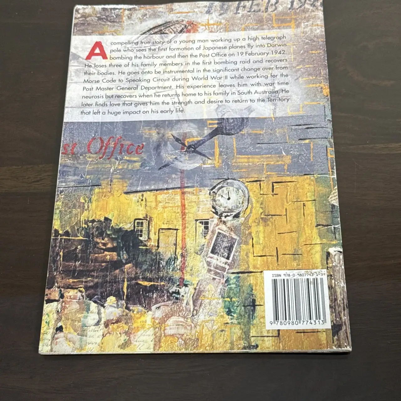 RED SPOTS OVER DARWIN : 70th anniversary Bombing of Darwin - Signed By Author – photo 2