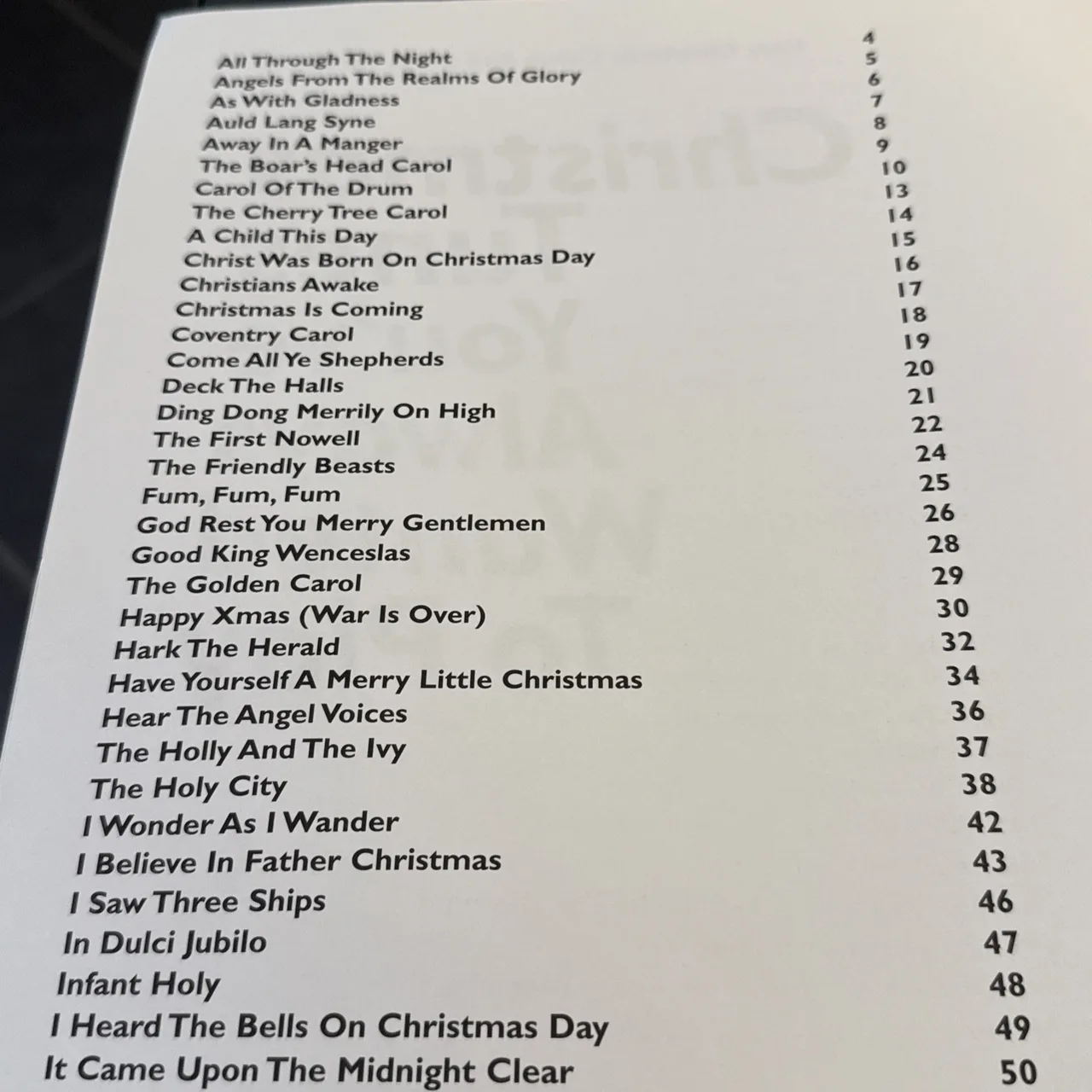 Christmas Tunes You’ve Always Wanted To Play Spiral Bound 1999 – photo 4