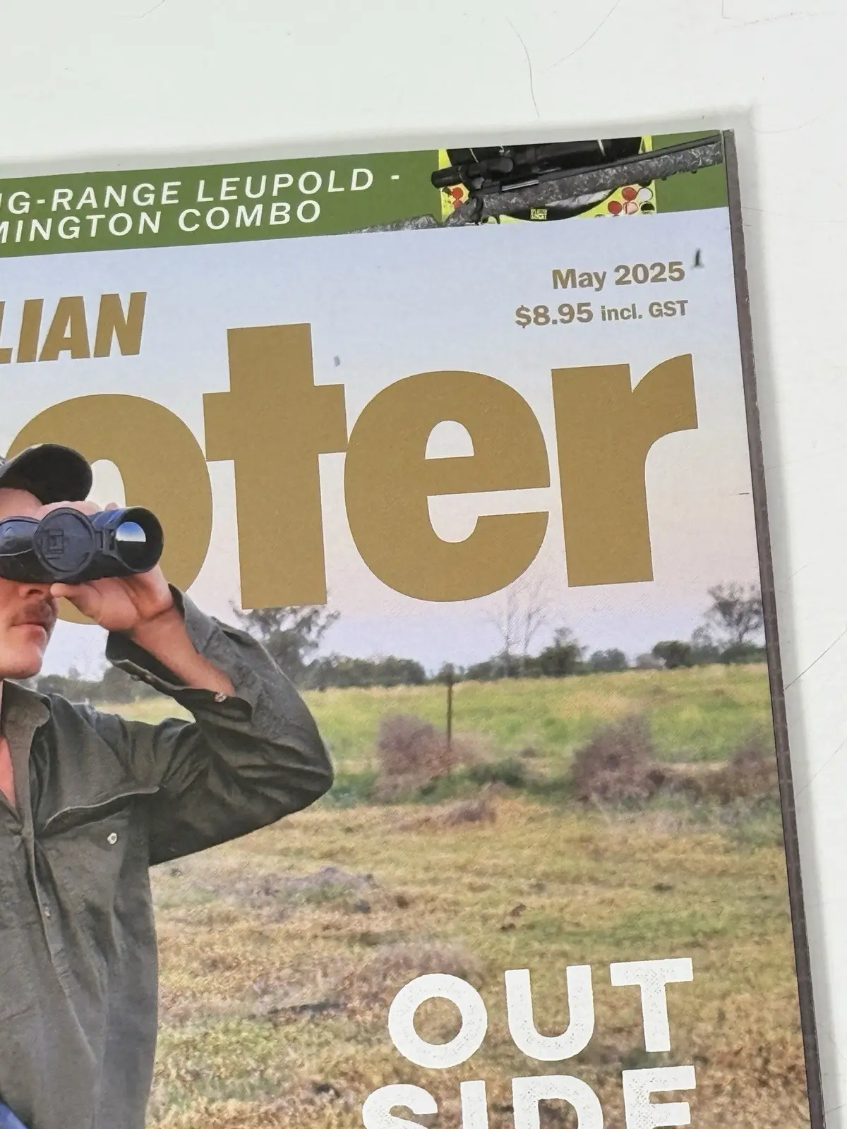 australian shooter magazine may 2025 issue "outside edge" issn 1442-7354 – photo 2