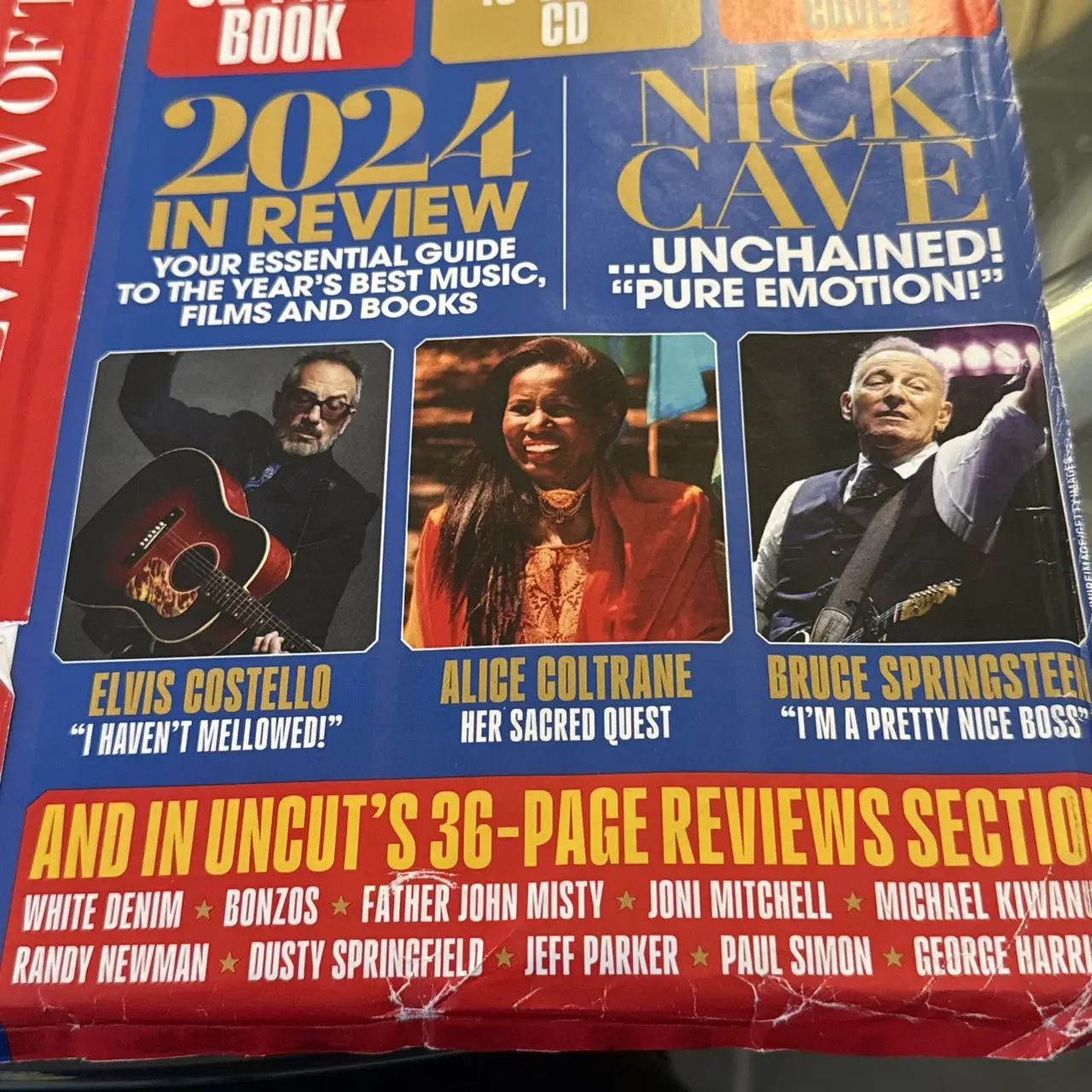 UNCUT Magazine Nick Cave Review Of The Year 2024 With Best Of CD New Sealed – photo 8