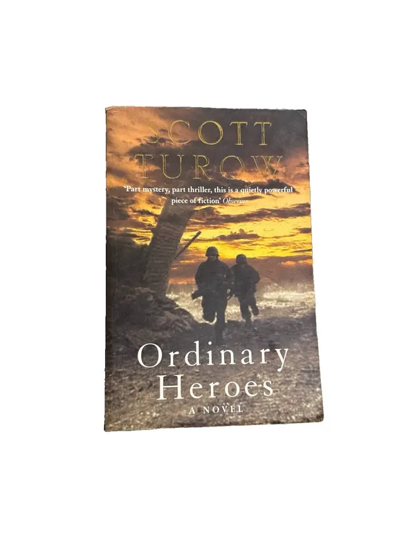 Ordinary Heroes A Novel By Scott Turow  Paperback Novel