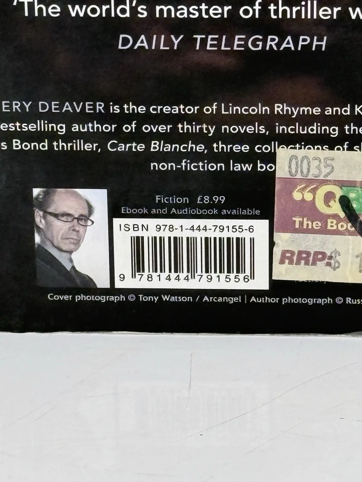 Jeffery Deaver The Bone Collector : Lincoln Rhyme Novel (Paperback) Thriller – photo 3