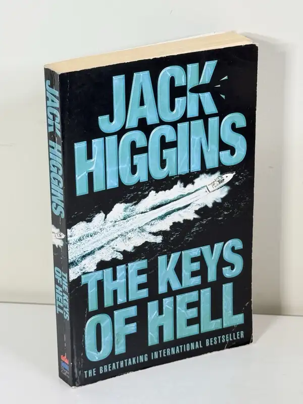 Jack Higgins The Keys of Hell Paperback Adventure Espionage Fiction Novel