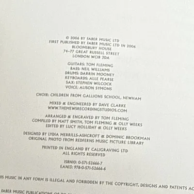 Faber Music Pink Floyd Guitar Sheet Music Collection/Songbook without CD 2006 – photo 6
