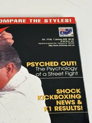 BLITZ Australasian Martial Arts Magazine Vol 14 No 1 Richard Bradford – photo 2