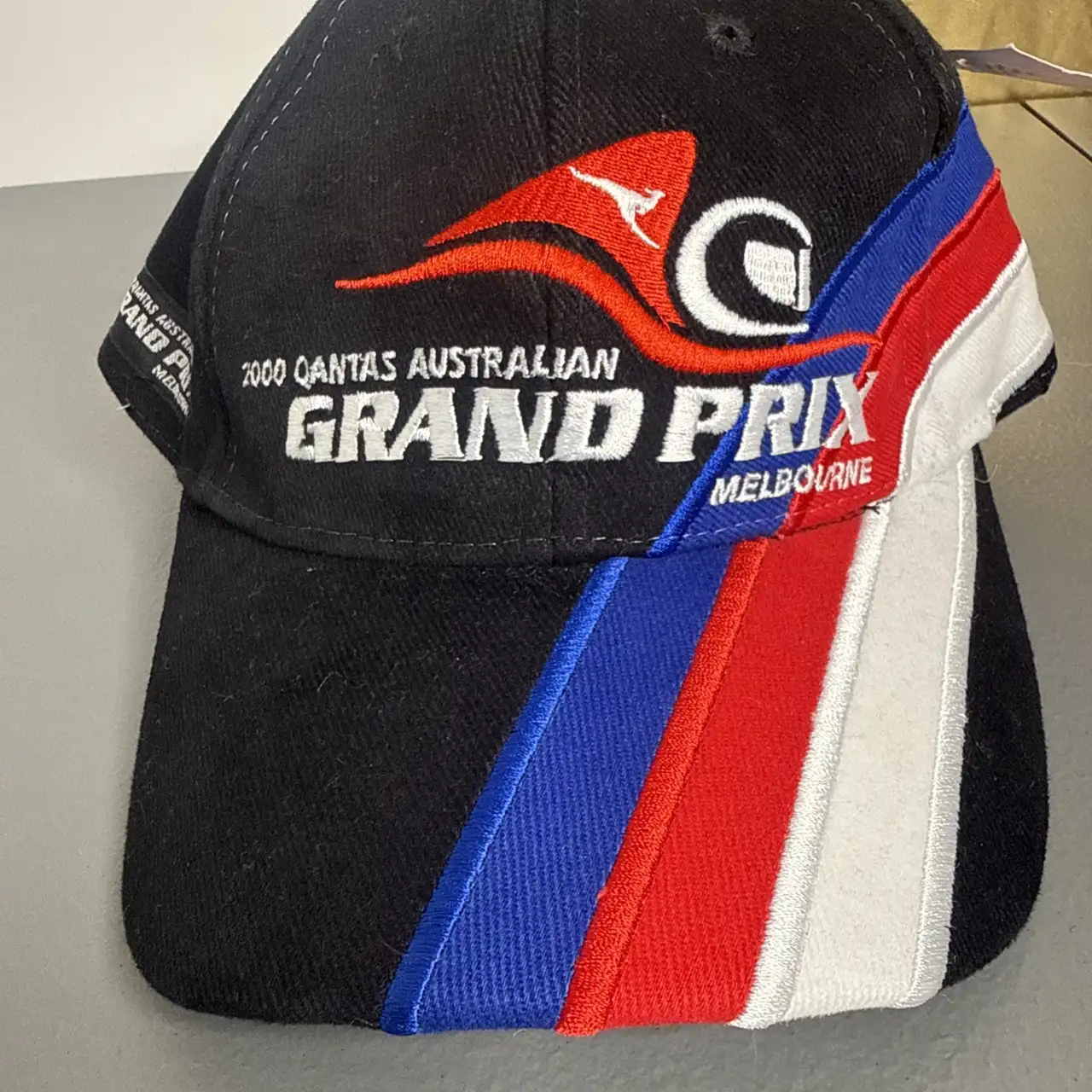 NWT Qantas Australian Grand Prix Melbourne 2000 Baseball Cap New Deadstock – photo 2