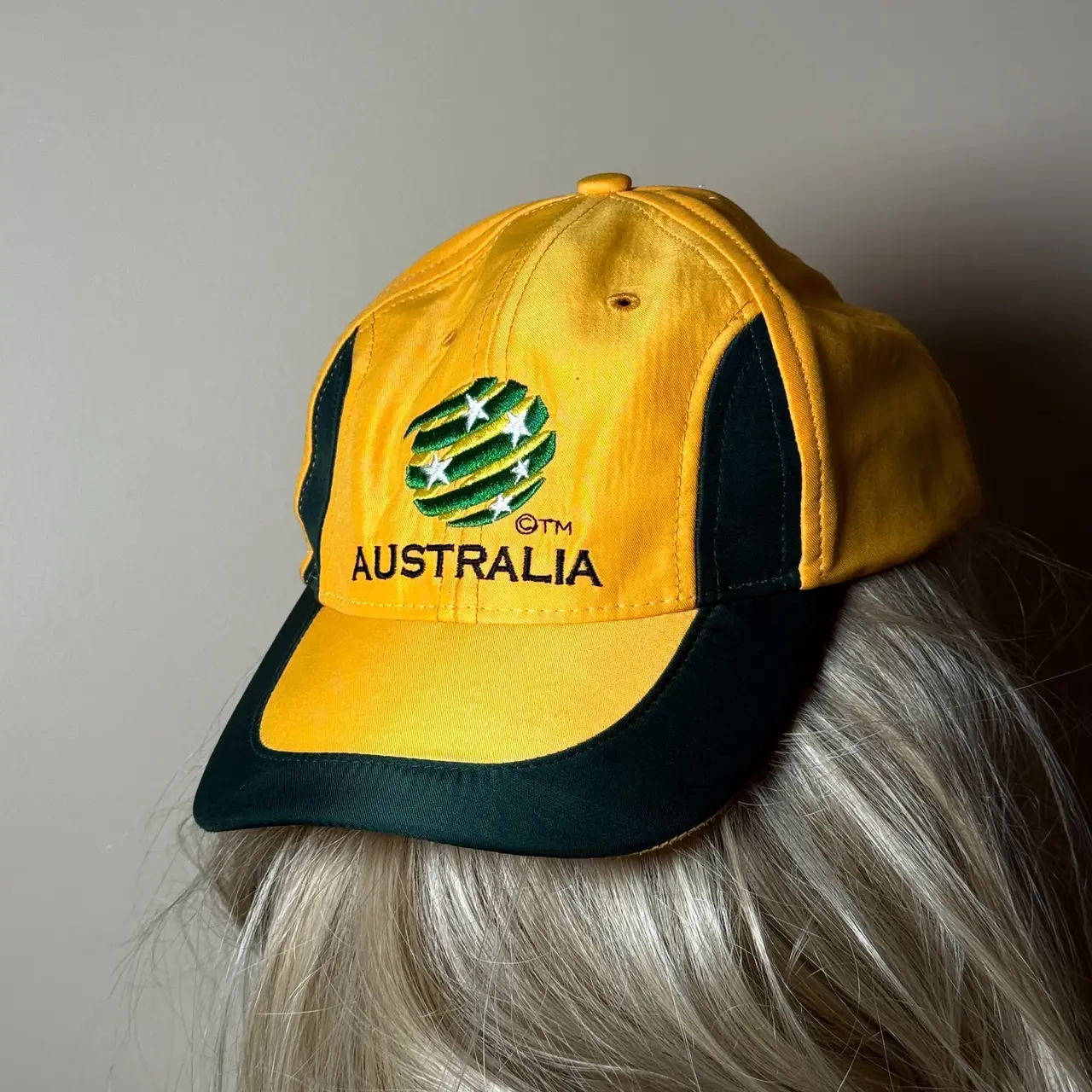 Australia Socceroos kids size (or small adult head) baseball cap licensed – photo 3